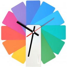 Часы настенные Transformer Clock. White & Multicolor